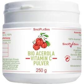 sinoplasan gmbh Bio Acerola Vitamin C Pulver 250 g