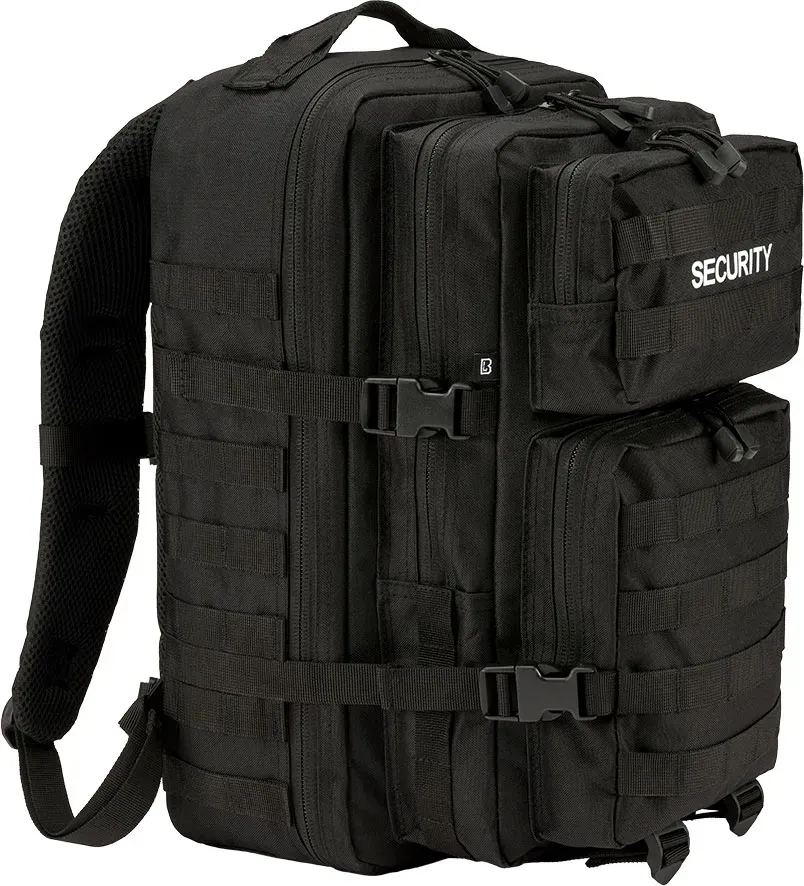 Brandit Security US Cooper, sac à dos grand format - Noir - Taille unique