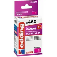 Edding Tintenpatrone EDD-460 Ersetzt Canon CLI-571XL