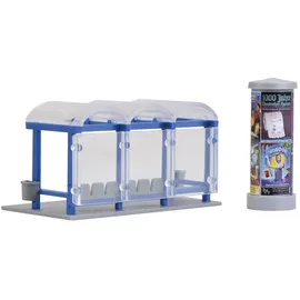 Kibri Deko-Set Bushaltestelle 38142 H0