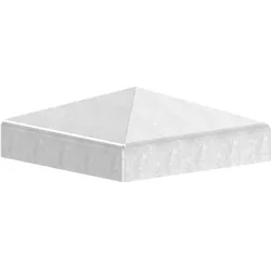 Pfostenkappe für Rohr 30x30 mm V2A ungeschliffen