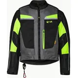 Motoairbag Motorradjacke grau L/XL