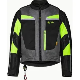 Motoairbag Motorradjacke grau L/XL