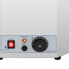 Royal Catering Suppenstation 7 L 500 W glänzend - Silber