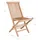 gardenson Toledo Gartenstuhl 46 x 46 x 89 cm braun 2 St.