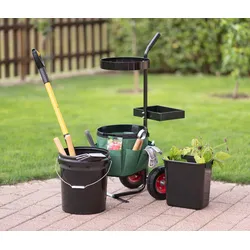 Tchibo - Universal-Garten-Trolley - schwarz