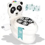 pilsan Töpfchen mit Spülgeräusch Panda, Kindertoilette