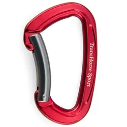 Aluminium Karabiner (Farbe: red flower)