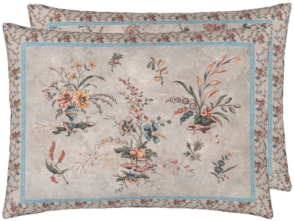 Vintage Floral Linen