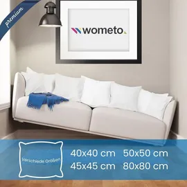 Wometo Premium Kopfkissen 80 x 80 cm Weiß