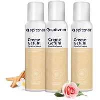 Spitzner Duschschaum Creme Gefühl 3 x 150 ml