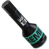 Aurlloct Kraft Innensechskant Schlagschrauber Nüsse 1/2'', H12(12mm) Kraft Innensechskant, Innen Sechskant Steckschlüssel für DIY Haushalt Auto Fahrrad Reparatur Heimwerkzeuge