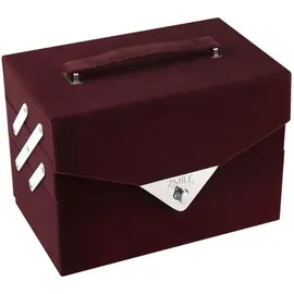 ZMILE COSMETICS Beauty Case Velvety (dark berry) Kosmetikkoffer vegane Kosmetik mit Schminke - Make Up Set für unterwegs, zum Reisen und Verschenken