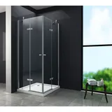 GD Duschkabine Corno 90 x 75 x 195 cm – Klarglas