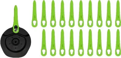 Greenworks Einklingen-Trimmerkopf + 20 Ersatzklingen