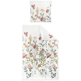 IRISETTE Easy 8547 Floral Rot 155 x 220 cm + 80 x 80 cm