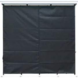 CLP Abdeckplane Ruston 130 x 185 x 1 cm Schwarz