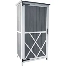 Home Deluxe Holz-Gartenschrank YANA L