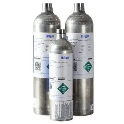 Prüfgas, 60 Liter, Sauerstoff (O2), 18 Vol.-%