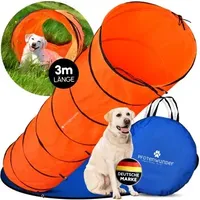pfotenwunder® PfotenWunder Profi-Agility-Tunnel 3 Meter blau