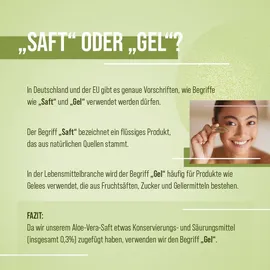 Kräuterhaus Sanct Bernhard Aloe-Vera-Trinkgel unverdünnt Gel 3000 ml