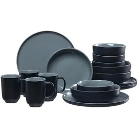 Ritzenhoff & Breker Jasper XXL Kombiservice 32-tlg. grau/schwarz