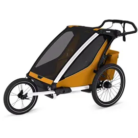 Thule Chariot Sport 2 Double Kinderanhänger (Größe One Size, gelb)