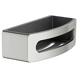 Keuco Elegance Schwammkorb 11658, 11658210001 Einsatz anthrazit, Edelstahl-finish