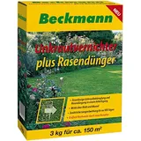 BECKMANN Rasendünger mit Unkrautvernichter Langzeitwirkung 3 kg