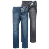 Arizona Stretch-Jeans »Willis«, (Packung, 2 tlg.), Straight Fit 27, U-Gr, blau Herren Jeans