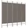 vidaXL 5-tlg. Paravent Anthrazit 200x200 cm Stoff