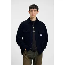 HUGO BOSS Oversized Freizeithemd in Waffel-Optik Modell 'EKYNONE', Black, XL