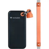 Verbatim Pocket SSD 1 TB USB-C 3.2 Schwarz/Orange 32193