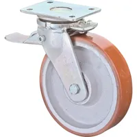 BS Rollen Lenkrolle RR120.C10, m. Festst. m.Platte, Ø 300,