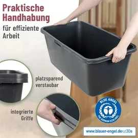BERDAL RUBBER & PLASTICS B.V. Mörtelkasten GRIPLINE-D 65l schwarz