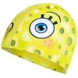 Stoffschwimmkappe Sponge BOB | Schwimmkappe | Bademütze | Badekappe | Bademütze | Badekappe | Kunst und Schwimmen (L (für Kinder ab 7 Jahren und Erwachsene))