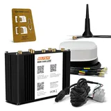 Selfsat MWR 5560 eSIM 5G Cat 20 WLAN Router bis 3,4 Gbps inkl. SATCO 5G Antenne weiß