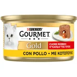 3 + 1 gratis! 4 x Gourmet Gold - Schmelzender Kern: Huhn (4 x 24 x 85 g)