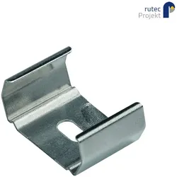 Rutec Projekt Montageklammer für Profile UP18/12 / TUP18/18 - 2 Stück, Metall RUP-PFD091