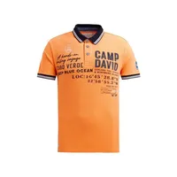 Camp David Poloshirt mit Label-Applikationen L (52/54)