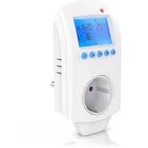 Bearware WLAN Thermostat Steckdose - Steckdosenthermostat - WiFi Smart Life, TUYA - für Heizgeräte - mit Share-Funktion - 5°-35°C