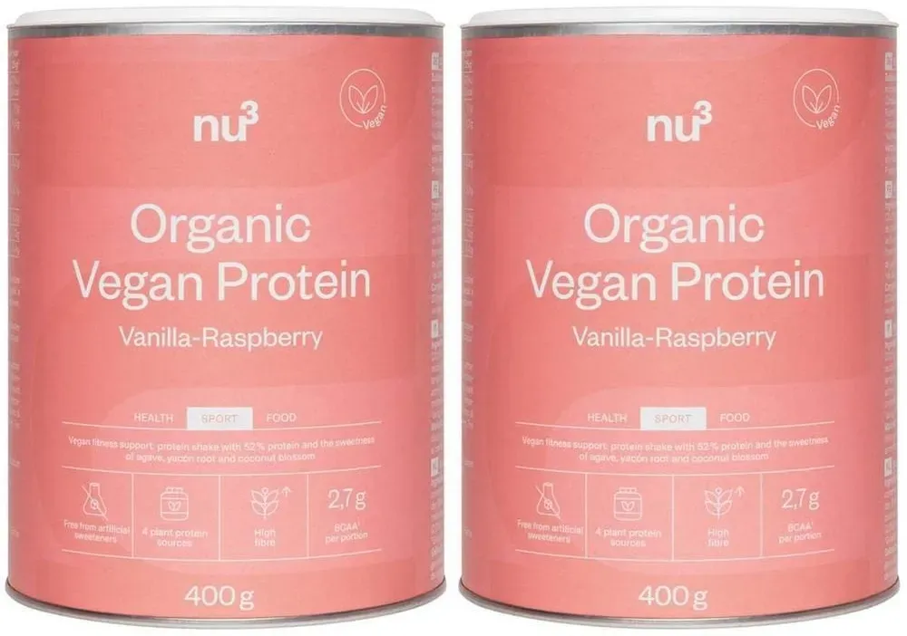 nu3 Bio Vegan Shake Vanilla Raspberry