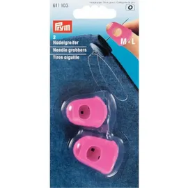 Prym 611103 Nadelgreifer Silikon pink M + L