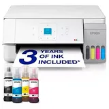 EPSON Multifunktionsdrucker "EcoTank ET-2926", weiß, B:36,1cm H:16,2cm T:31,7cm, Drucker