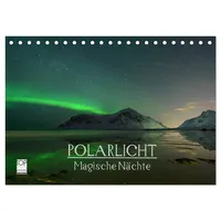Calvendo Magische Nächte - POLARLICHT (Tischkalender 2026 DIN A5