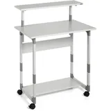 Durable System Computer Trolley 80 VH grau