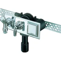 Dallmer Wandeinbau-Waschgeräte-Siphon 406 E, DN 40/DN 50, 130617