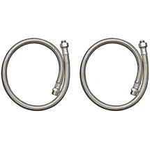 Hansgrohe Anschluss-Schlauch-Set 2-Loch Wannenrandthermostat