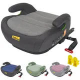 Jovikids Sitzerhöhung Auto Kinder ISOFIX, ECE R129 Kindersitzerhöhung 125-150cm, Verdickter Stoffbezug & Isofix Einführhilfe, Leicht Waschbar