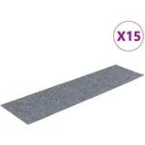 vidaXL Stufenmatte 76 x 20 cm Hellgrau
